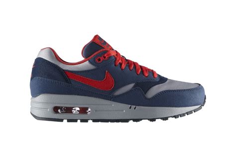 nike air max 1 blau rot schwarze sohle